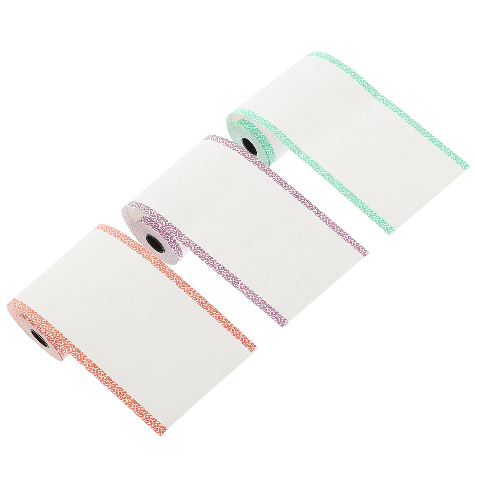 

3 Rolls Printing Paper Thermal Checkout Counter Papers Cash Printer Multipurpose Receipt