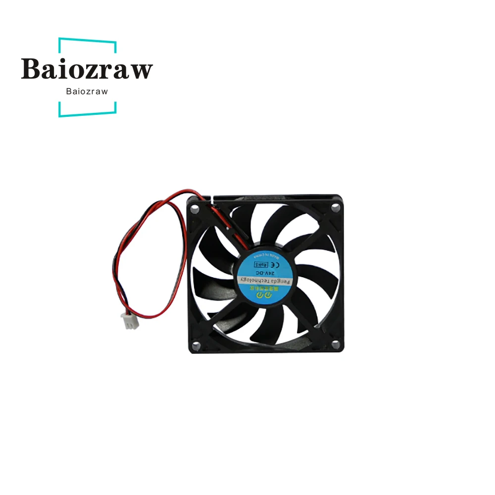 

3D Printer Cooling fan 3010 4010 5010 DC 5/12/24V Brushless Cooler Fan DC for heatsink cooler cooling radiator 2 pin Fans