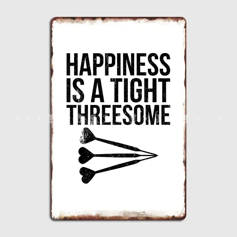 Дартс Трисем Забавный Металлический Знак Кино Гараж Вечеринка