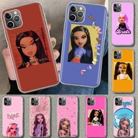 bratz doll phone case cover for iphone 13 11 pro 12 mini 7 8 6 6s plus xr x xs max se 5 5s art customized coque