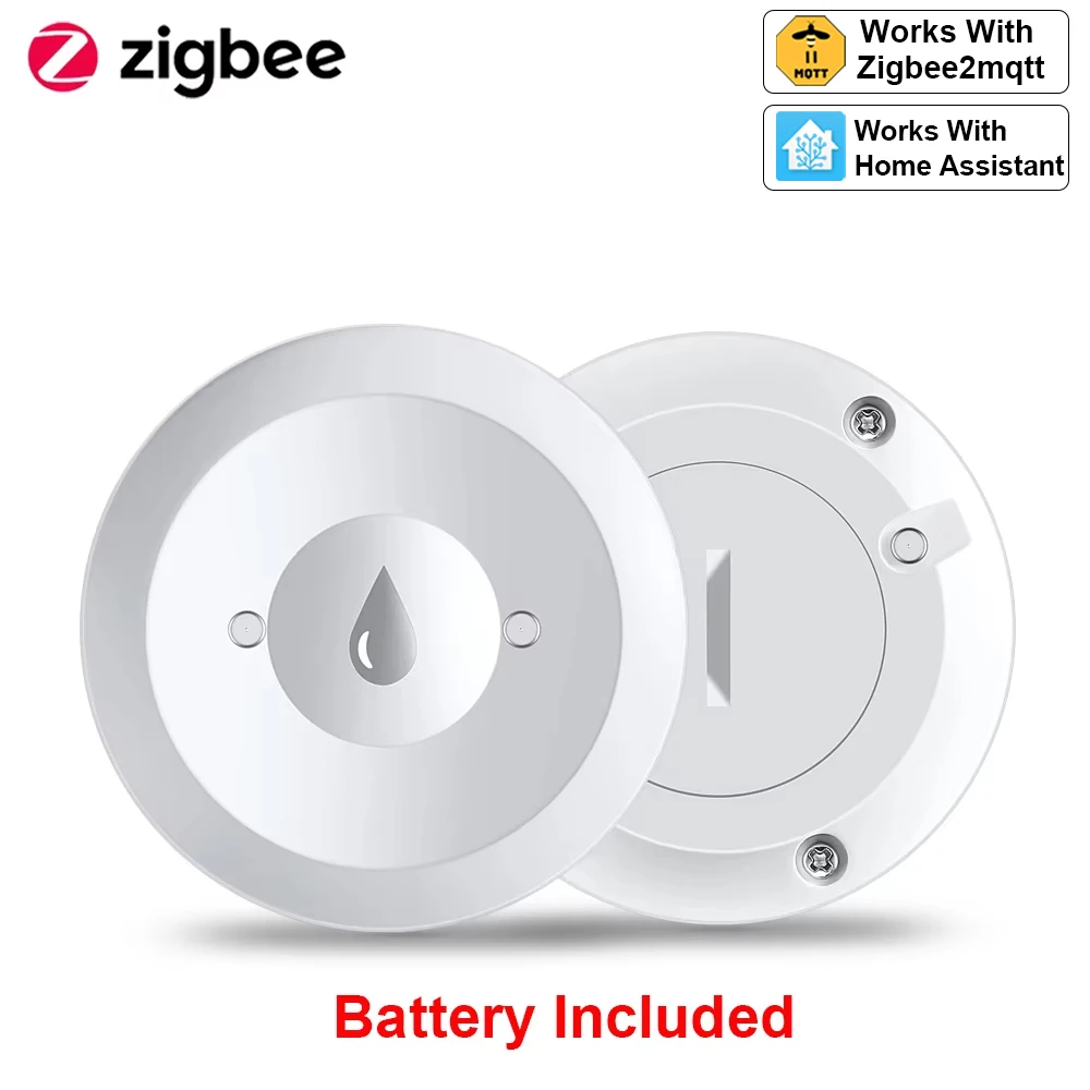 

Zigbee датчик протечки воды для кухни/ванной комнаты