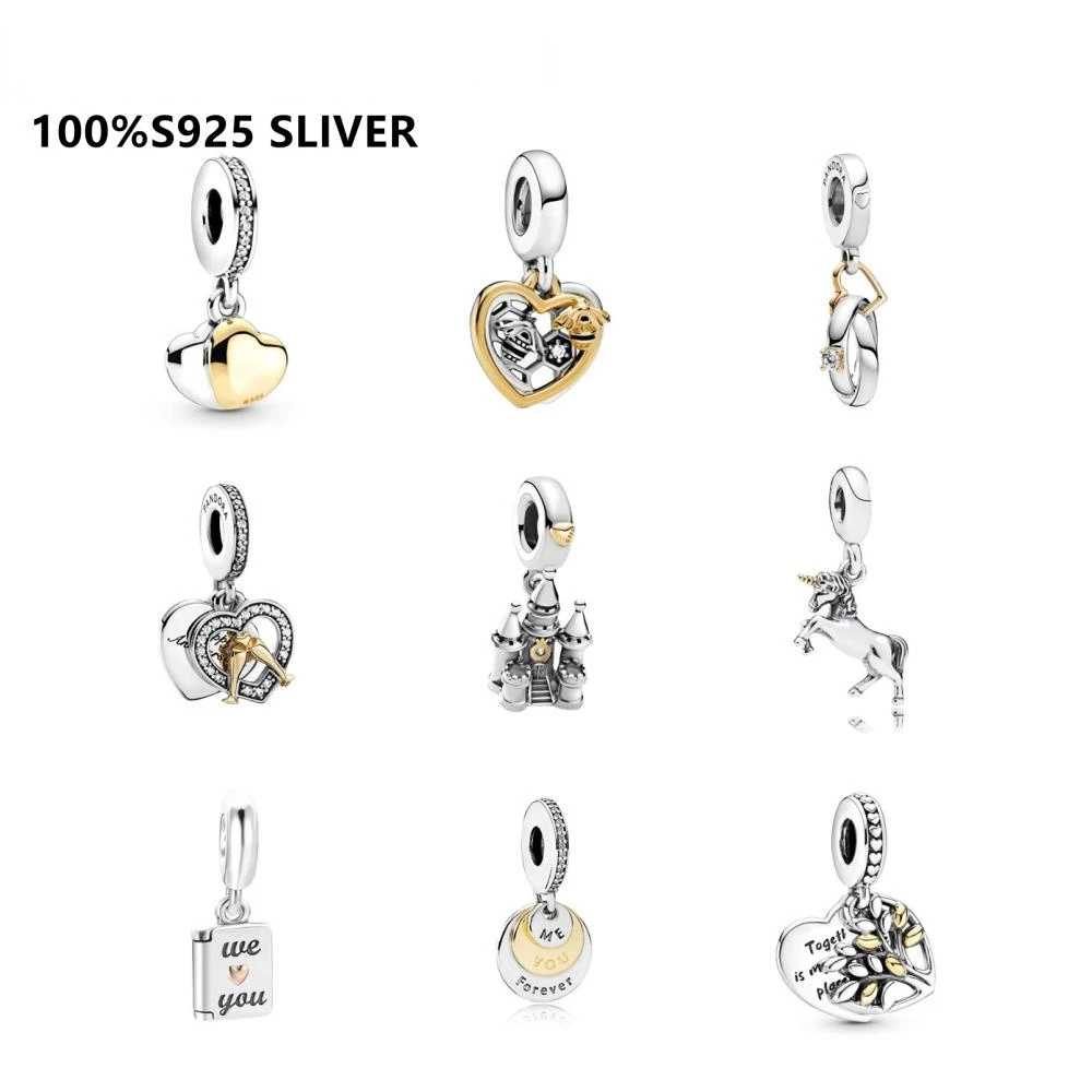 

_ 2022 Новинка 100% S925 Стерлинговое Серебро с подвеской в виде лошади