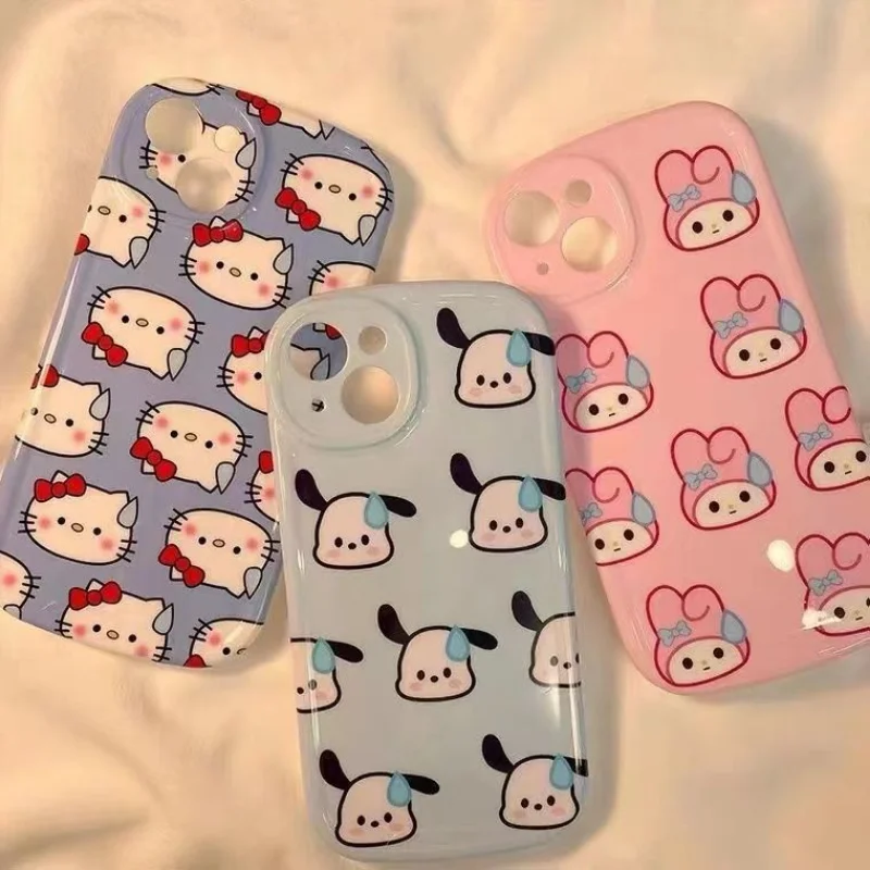

Sanrio потоотделение Pacha собака Hello Kitty моя мелодия применимо к Apple 13promax аниме мультяшный телефон женский