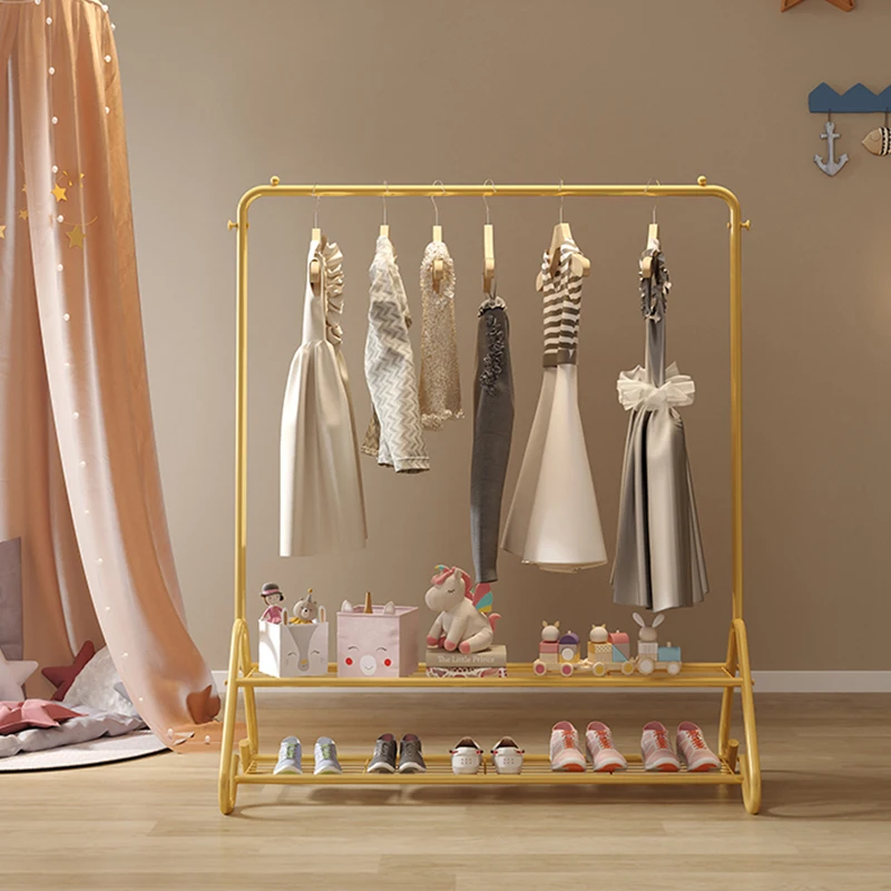 

Dressing Standing Coat Rack Living Room Floor Entrance Hall Children Clothes Hanger Shoe Bedroom Porte Manteau House Accessories