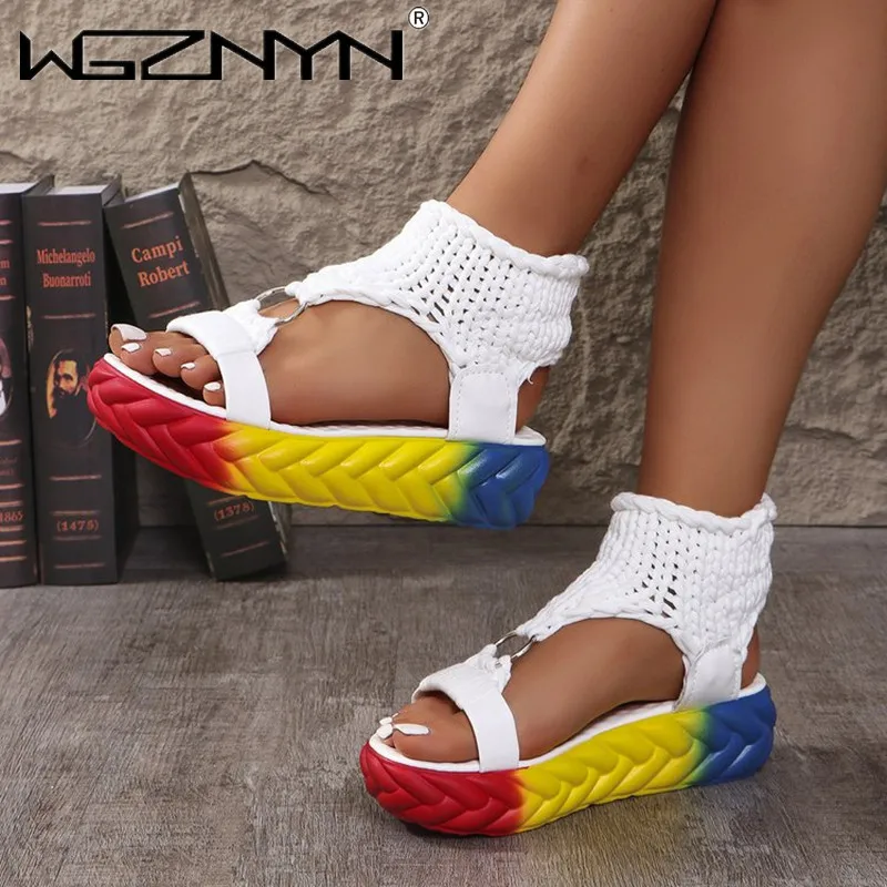 Модные сандалии женские черные туфли для женщин сабо на каблуке обувь маффинов