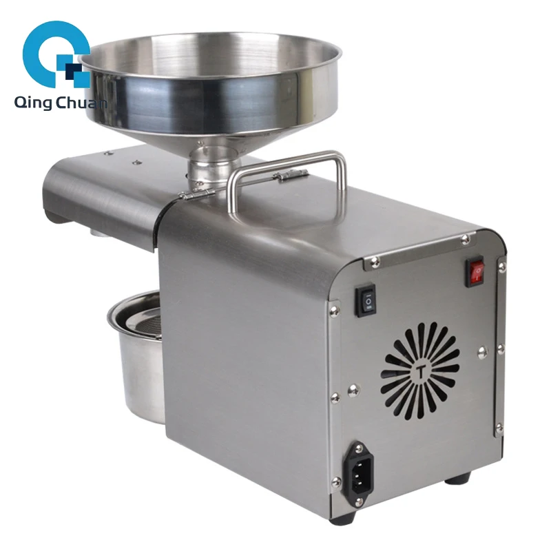 Пресс для масла X3 холодная домашняя соковыжималка семян арахиса нержавеющая