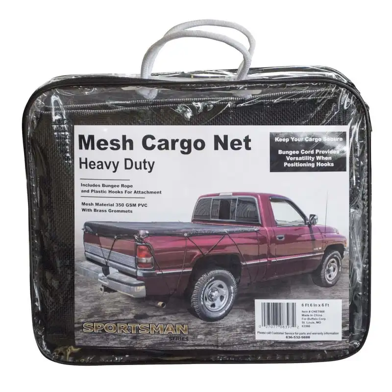 

6 ft. 6 in. x 6 ft. Heavy Duty Mesh Cargo Net Scuba pump Scuba quick disconnect Griferia de botellas de buceo Mini scuba tank se