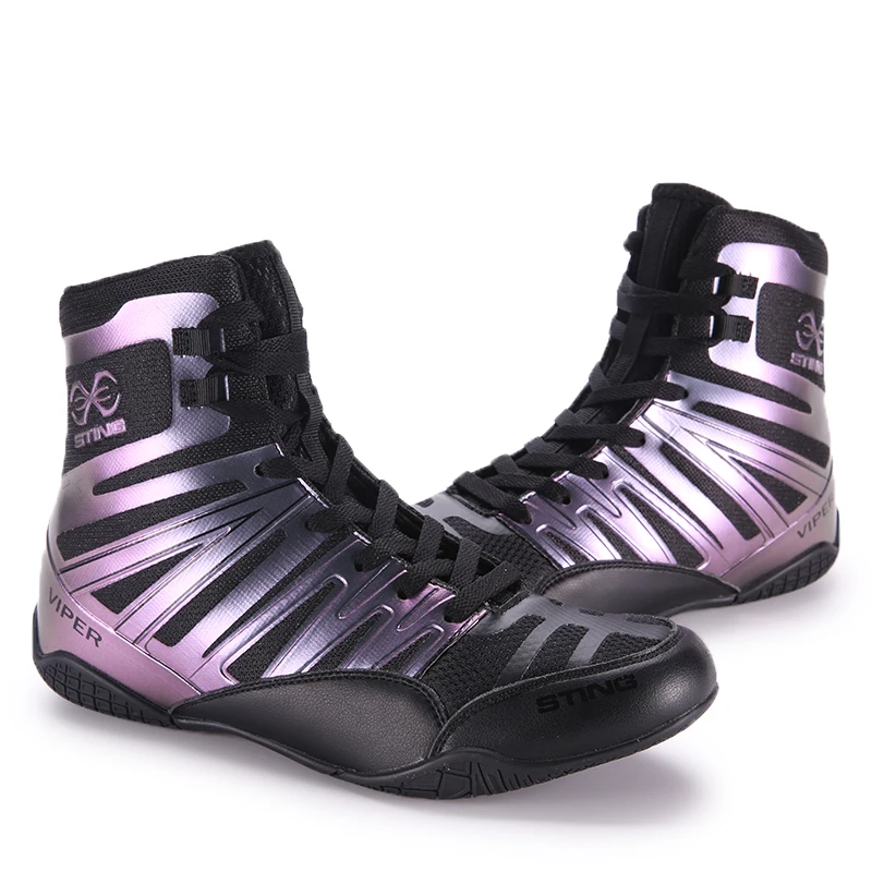 TONGYA-Zapatos de Boxeo Unisex, Profesionales, Transpirables, Resistentes Al desgaste, Antideslizantes, Zapatillas de Lucha, Cal