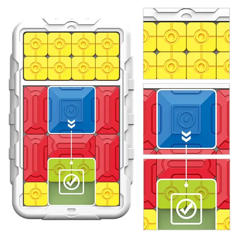 

Sliding Puzzle Intelligent Huarong Road Games Halloween Christmas And Any Holidays Handheld Game For Children Toys