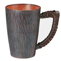 handmade creative teacup copper mug thickened heat resistant coffee mug beautiful tea mugs office drinking cup original mugs