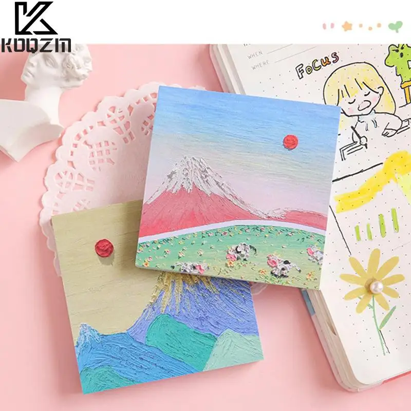 

Бумага для записей масляная живопись пейзаж, 50/80 листов