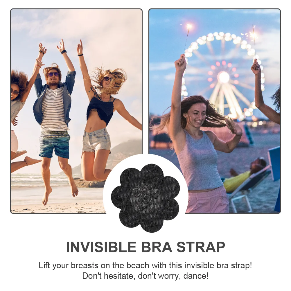 10 пар невидимых наклеек на соски наклейки груди пластырь Quincunx из атласной ткани