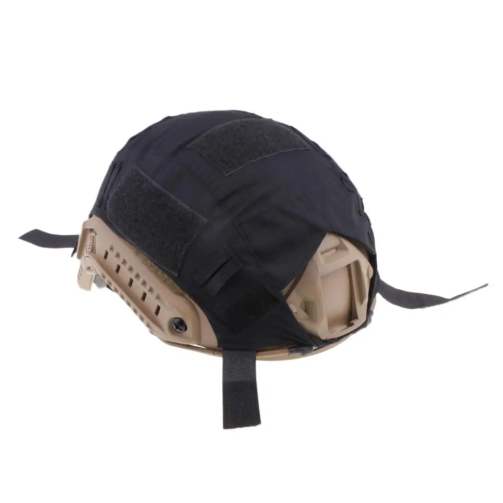 FAST Camouflage Helmet Accessories Cover No Nylon Black