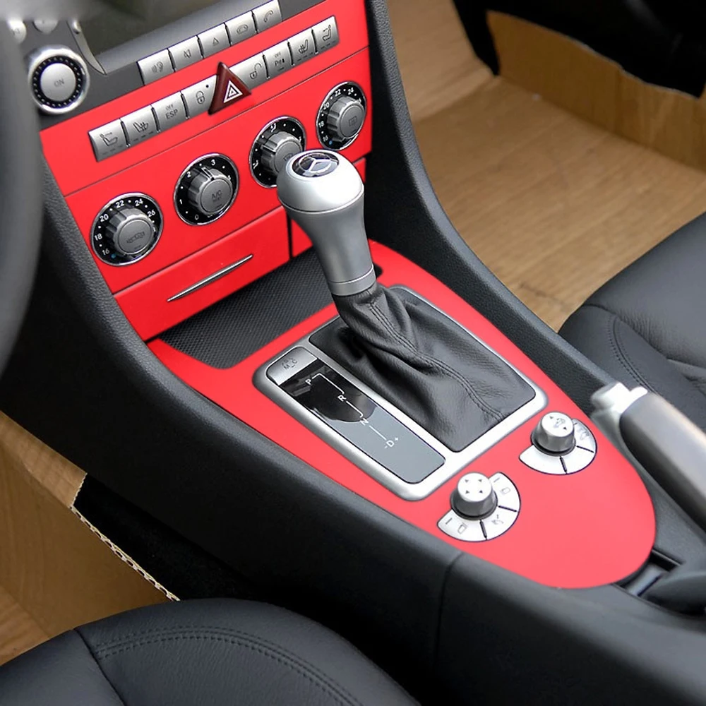 Декоративная наклейка из углеродного волокна подходящая для Mercedes Benz SLK R170 R171