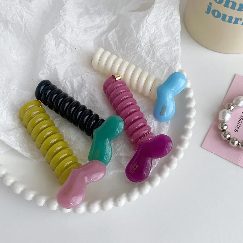 Желейный цвет ободок для волос с любовным сердцем резинки аксессуары Женская