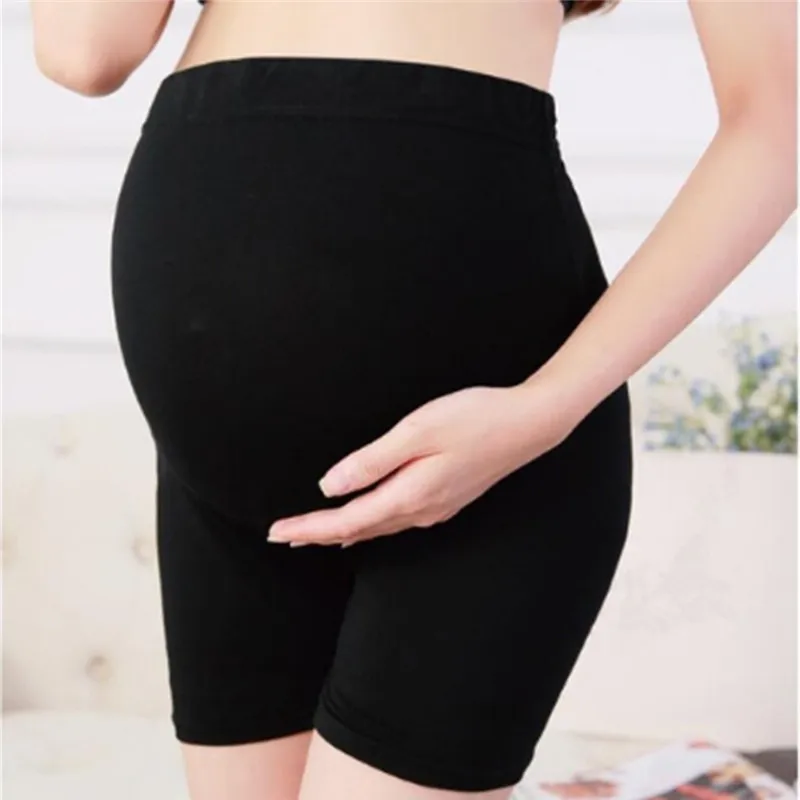 

Pregnant Women Lift Belly Safety Pants Boxer Briefs High Waist Adjustment Stomach Lift Pregnant Women's Boxer Pants Anti-light
