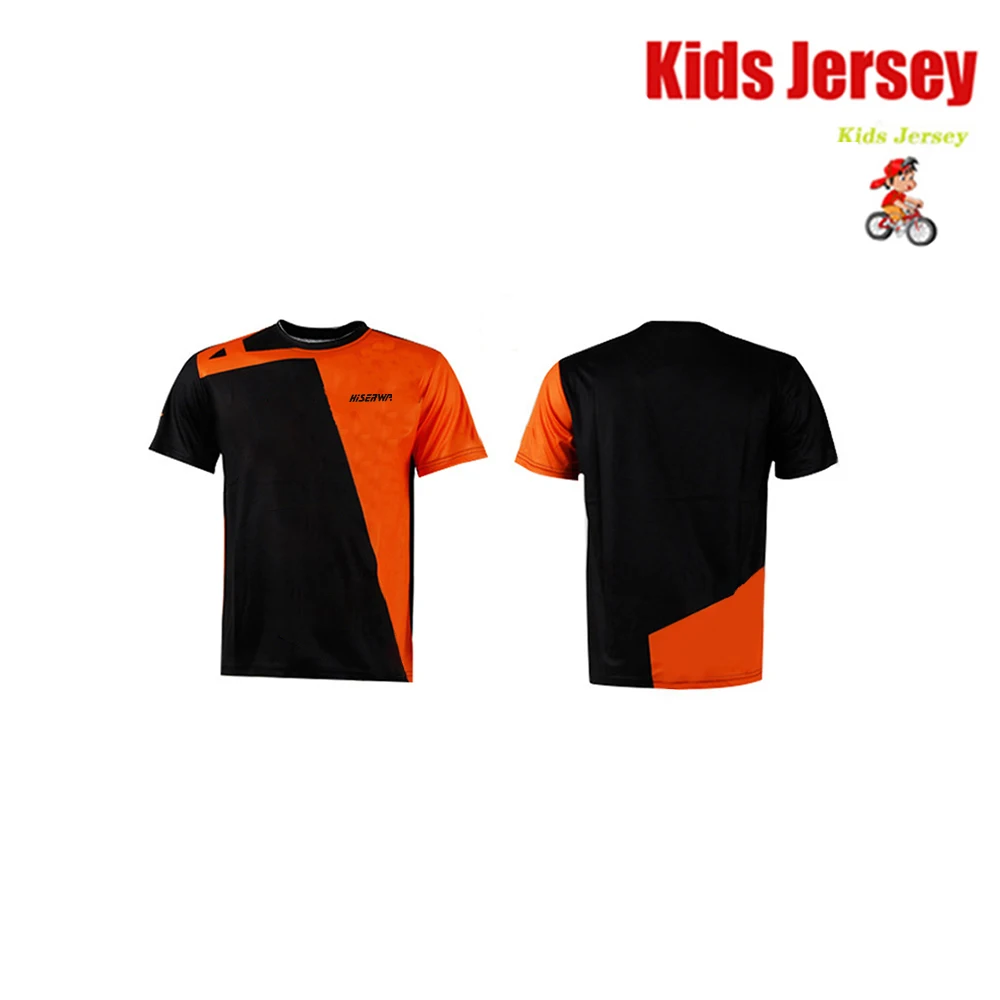 Детский трикотаж для горного велосипеда с короткими рукавами мотоциклетный