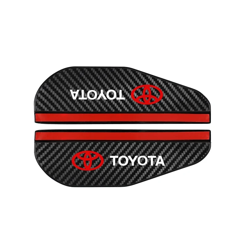 

Для Toyota TRD chr Corolla Camry rav4 Yaris hilux prius avensis автомобильное зеркало заднего вида от дождя и бровей, маленькое круглое зеркало