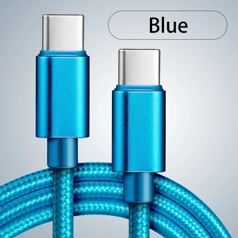 66 Вт нейлоновый плетеный кабель для быстрой зарядки USB C 1 м 2 м 3 м для Iphone 15 16 Pro Max Samsung S24 Xiaomi OPPO зарядный кабель (art.: 3920d0fc8baef) - 3920d0fc8baef