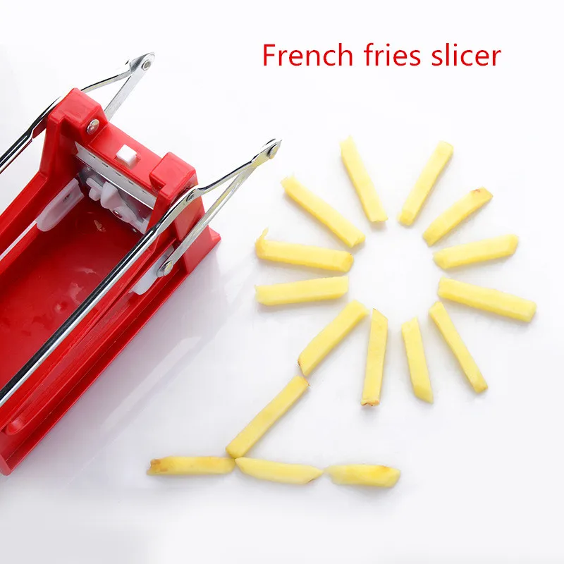 Новая креативная бытовая ручная нажимная машина для резки картофеля |