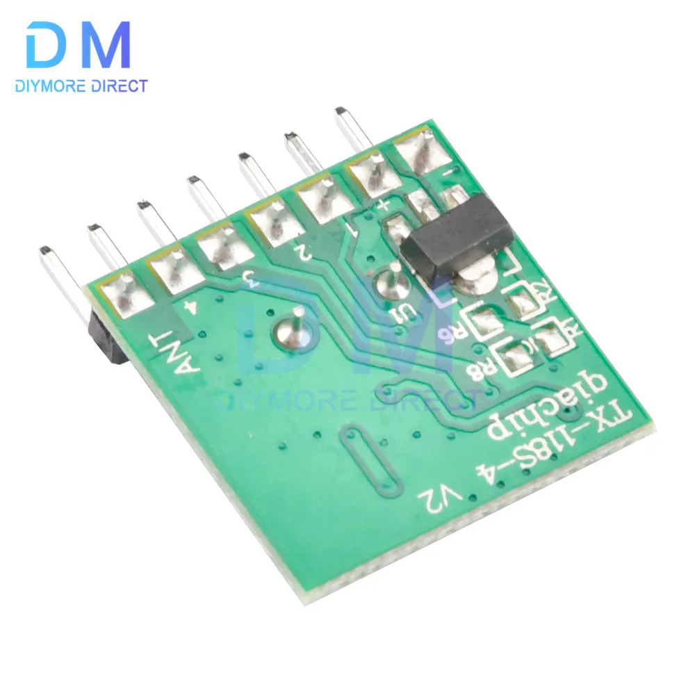 Беспроводной широкодиапазонный передатчик кодирования напряжения 433 МГц