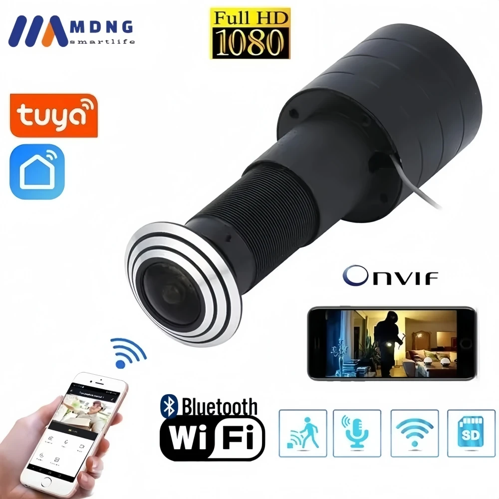 

MDNG Видеоглазок Wi-Fi Tuya Smart Life