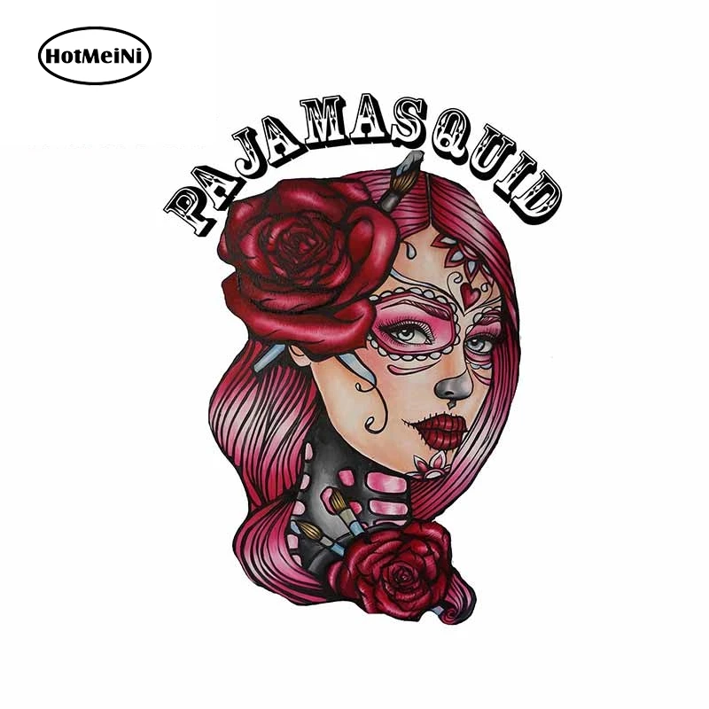 

13cm x 9.9cm For Skull Car Stickers Vinyl Car Wrap Decal DIY Laptop Occlusion Scratch Scratch-Proof Decoration