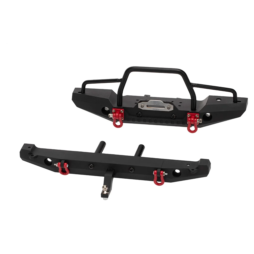 

1 10 металлический RC Передний Задний бампер модернизация декоративные автомобильные бамперы Замена компонентов для Traxxas TRX4