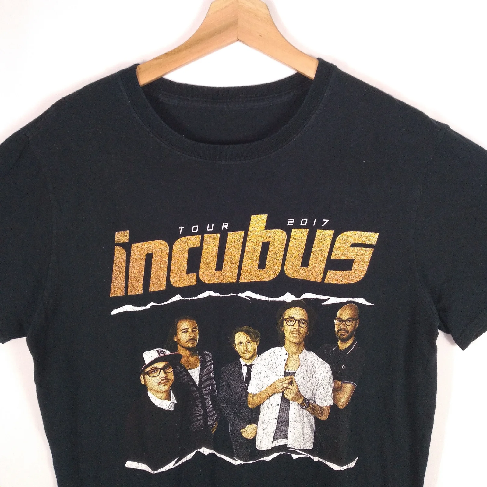 

Incubus Members Line Up Tour 2017 Vintage T-Shirt Tee Shirts