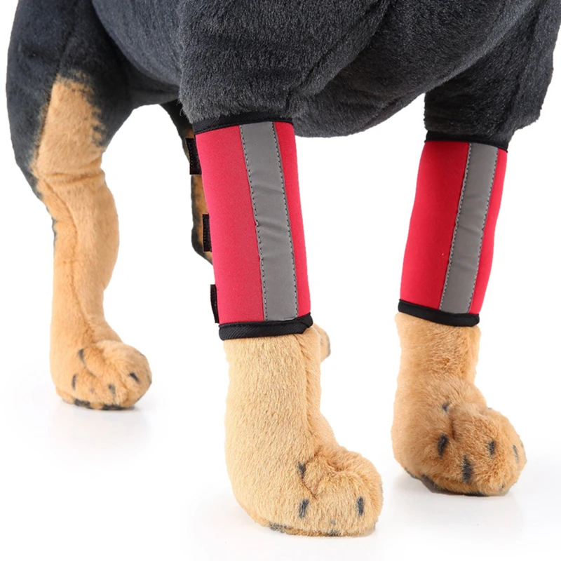 

Dog Legs Brace Pet Dog Knee Hock Protector Dogs Pad Therapeutic Support Shockproof Outdoor Training Protect Dog Supplies