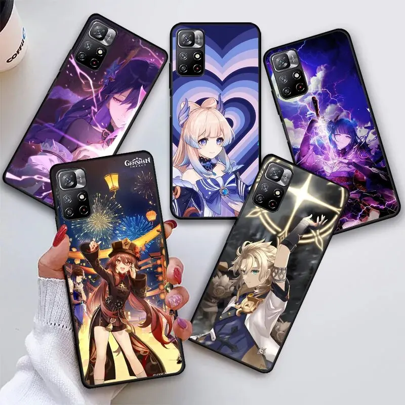 RK-30 Genshin силиконовый чехол для Huawei Nova 5T Y5P Y6 Y6S Y6P Y7 Y7A Y9 Y9A Y89 Y8S Y9S Prime