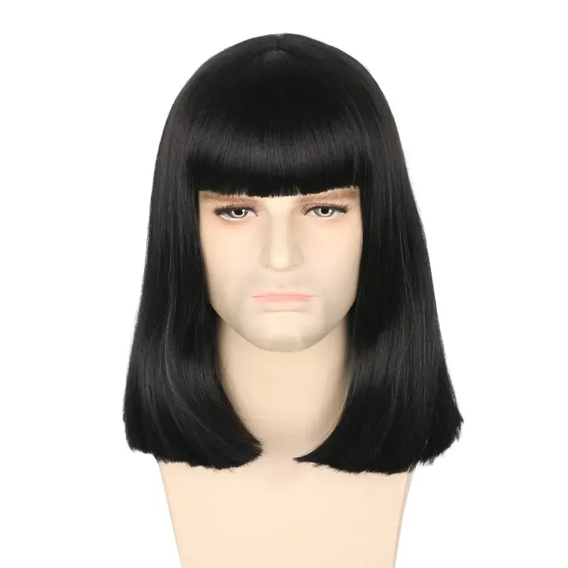 Косплей парик Лорд Фараквад черный