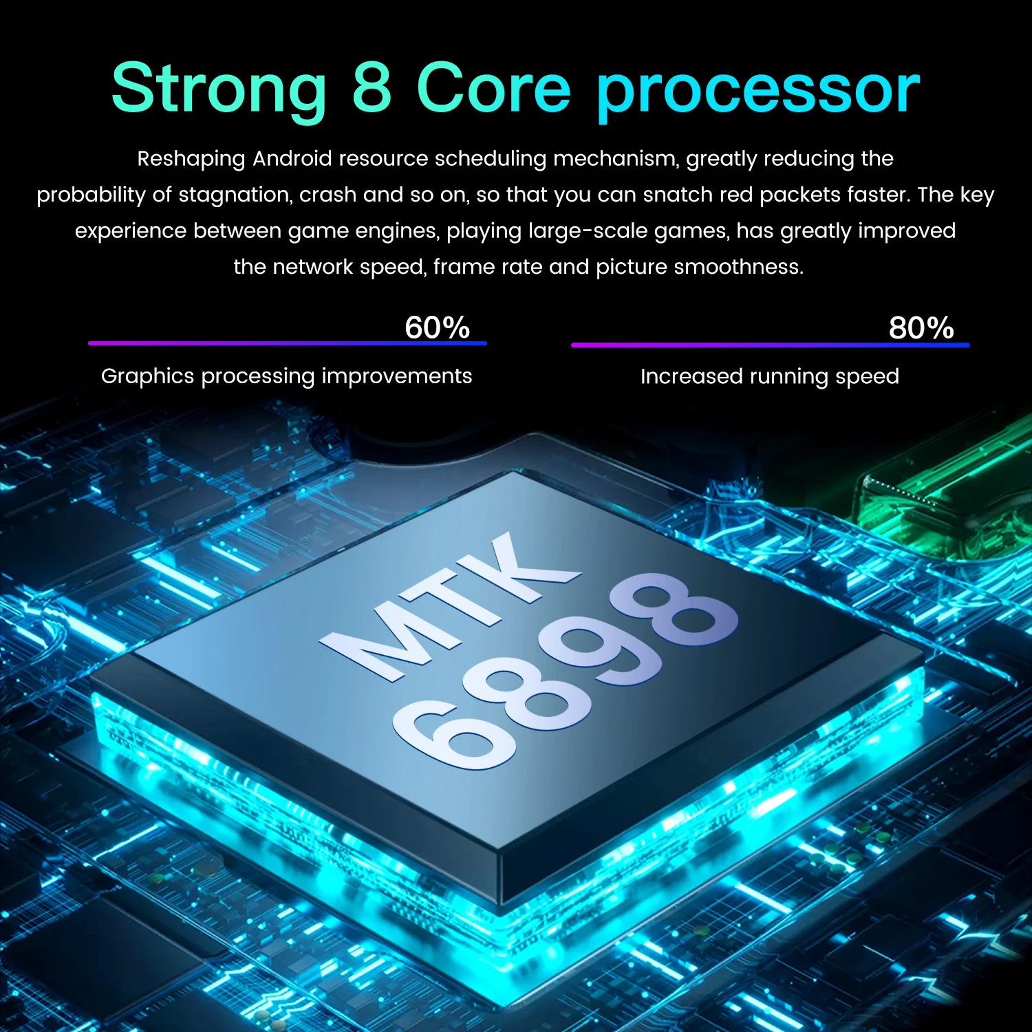 Смартфон NOTE80 6 ГБ ОЗУ 128 Гб ПЗУ разблокированный телефон с двумя Sim-картами дешевый