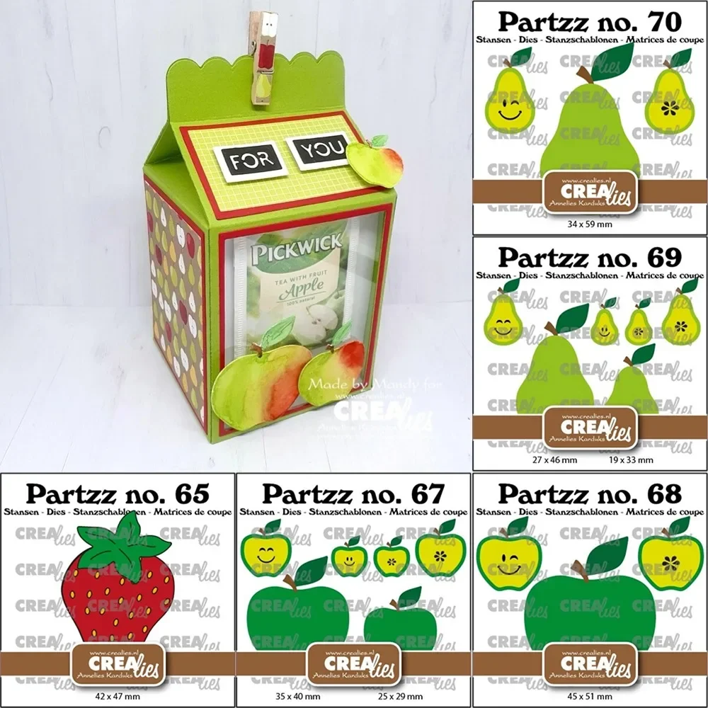 Новинка Металлические пресс-формы яблоко клубника груша Стрекоза Сделай Сам