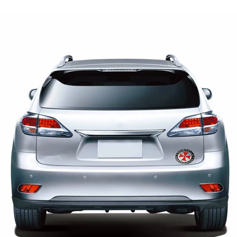 Стайлинг автомобиля 3D наклейки из алюминиевого сплава с эмблемой зонтичной