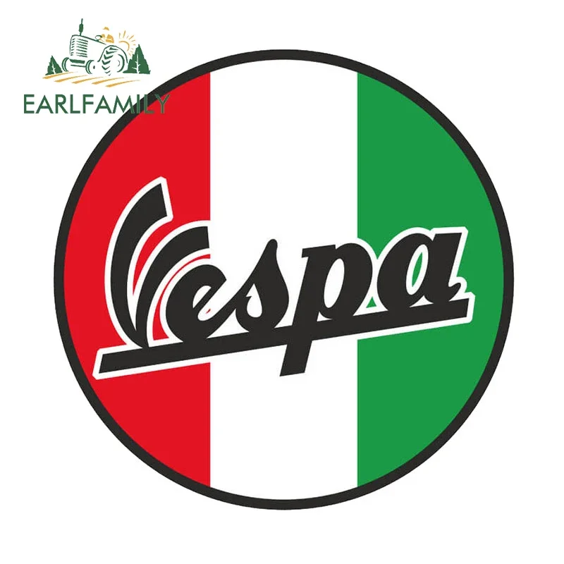 

EARLFAMILY 13 см x 13 см автомобильные наклейки для Vespa мотоцикла Windows виниловая наклейка для автомобиля водостойкая наклейка на лобовое стекло ноутбука аксессуары