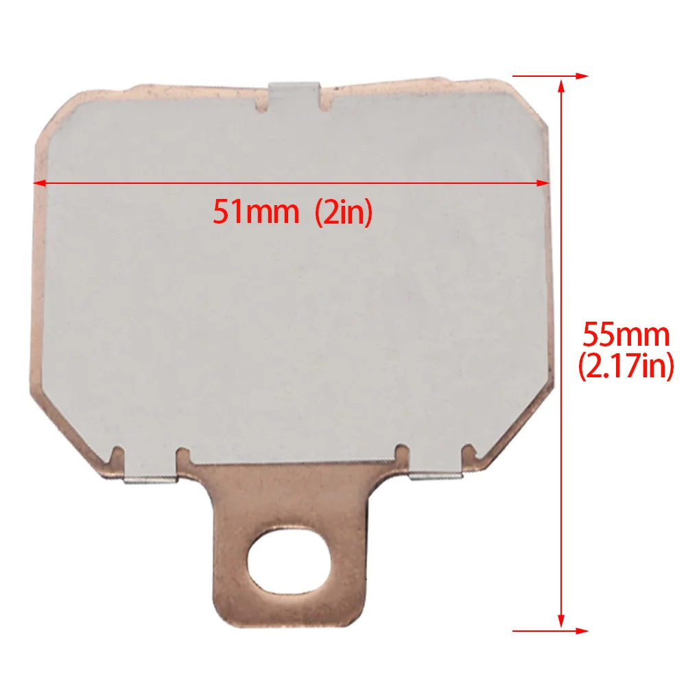 Заводская цена тормозных колодок 1 пара KYY-GM266 бесшумная медная спекание для