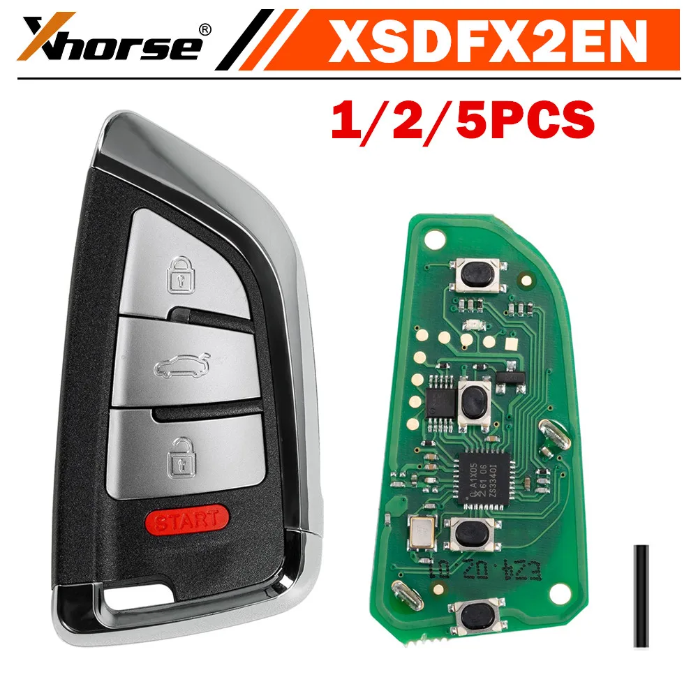 

Умный Нож Xhorse XSDFX2EN С Дистанционным Управлением, Стиль 4, Работает С Mini Key Tool, Совместим С Max Pro Key Tool Plus Pad.