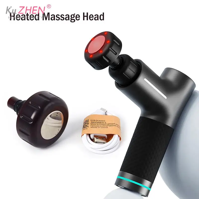 

13/19MM Heating Massage Heads For Massage Gun Hot Compress Cooling Heating Therpy Head For MuscleBody Relaxation Relieve Fatigue