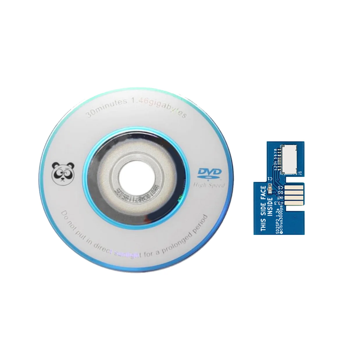 

Адаптер SD2SP2 + PAL CD SDLoad SDL для SD/TF карт, чтение CD для NGC Nintendo GameCube(PAL CD)