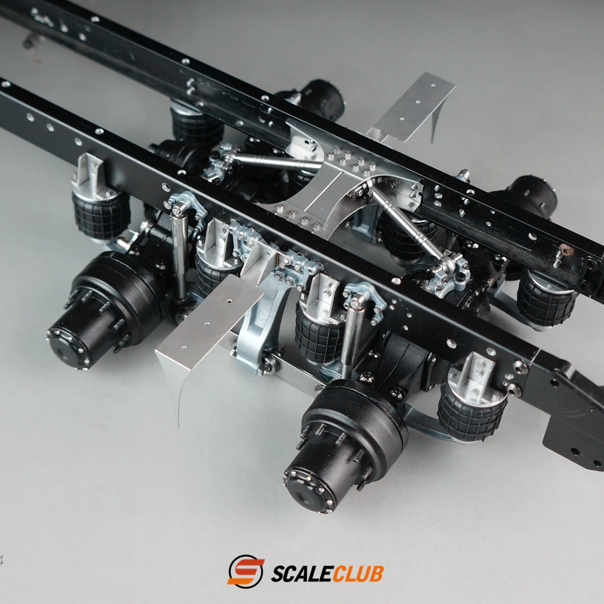 

Scaleclub1/14 Truck Single Bracket 8 Airbag Rear Suspension System Suitable for LESU Tamiya Model