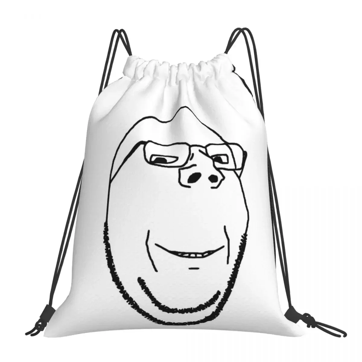 Оптовая продажа рюкзаки woкак soyкак с улыбкой портативные сумки на шнурке сумка