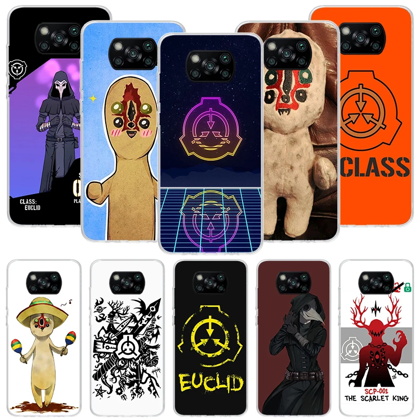 Чехол для телефона SCP Special Containment 173 Xiaomi Poco X7 X6 X5 X4 X3 Nfc F6 F5 Pro F4 Gt F3 F2 F1 M5 M5S M4 M3 5G Soft Shell Co