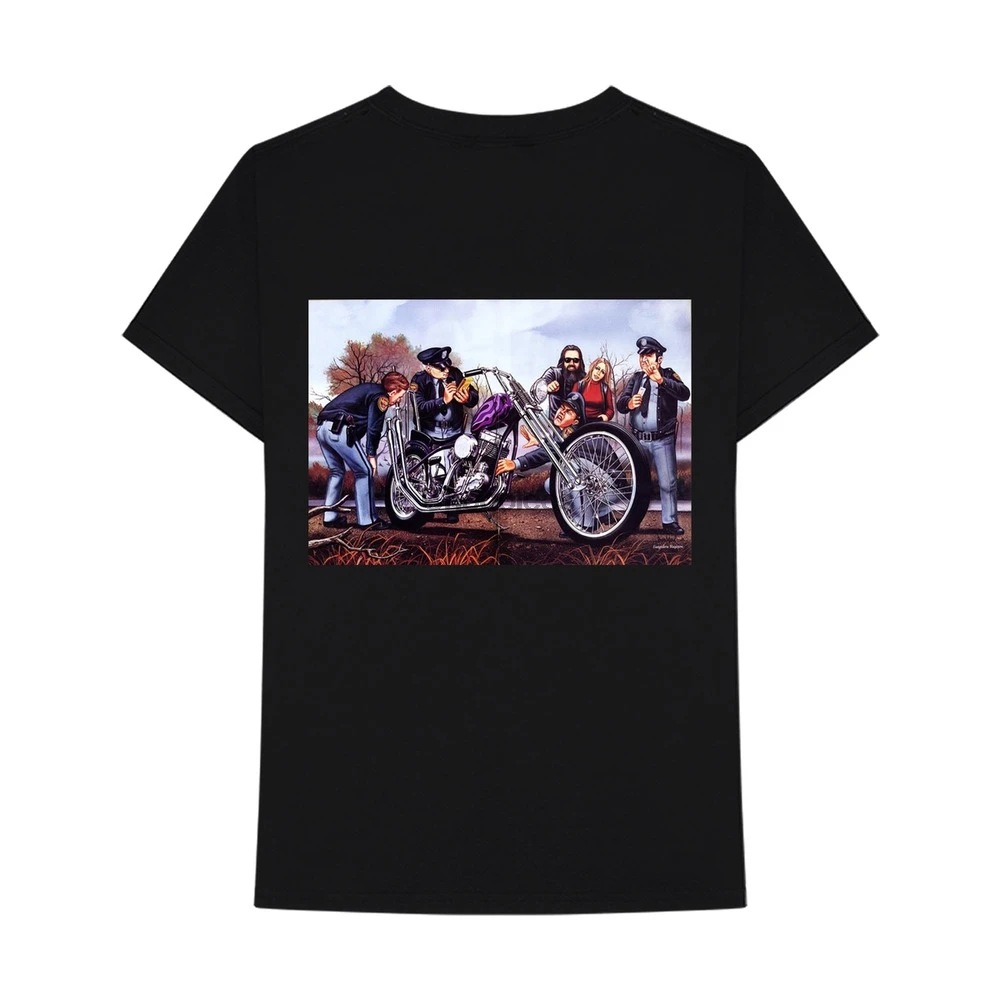 Футболка David Mann винтажная художественная галерея велосипедная выставка Easyrider Coffee