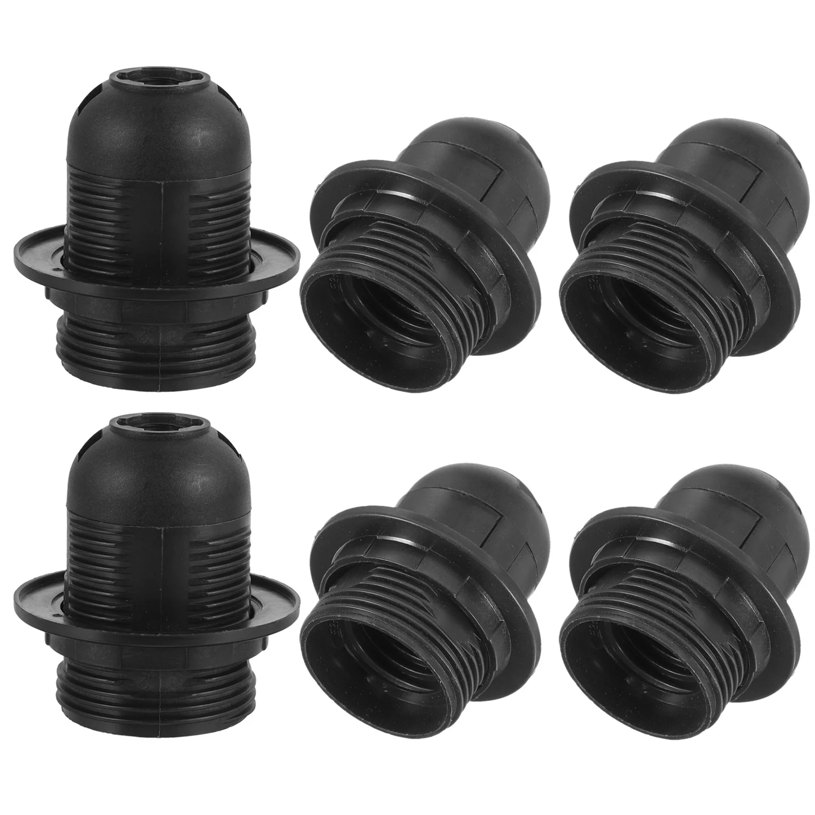 

6 Pcs Chandelier Light Bulbs Bracket Holder Part Base Plastic Socket Lamp Holders Table Lamps