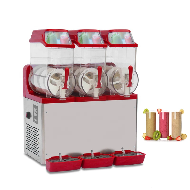 

Машина для производства снега 12 л * 3, коммерческая машина для плавки снега, полностью автоматическая машина для осадка с одним, двумя и тремя цилиндрами