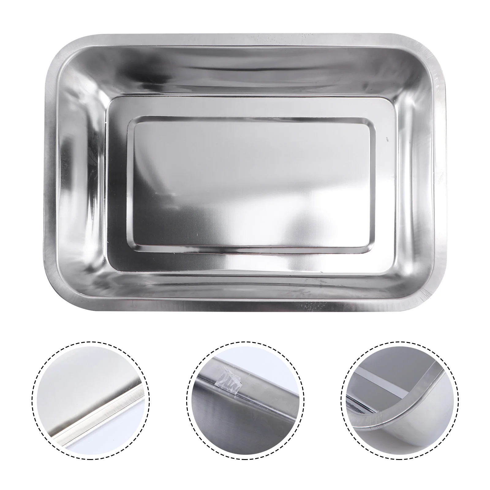 

Tray Cage Pet Dog Bedpan Potty Replacement Metal Rabbit Panstainless Steel Accessory Poop Plate Animal Supplies Toilet Diaper
