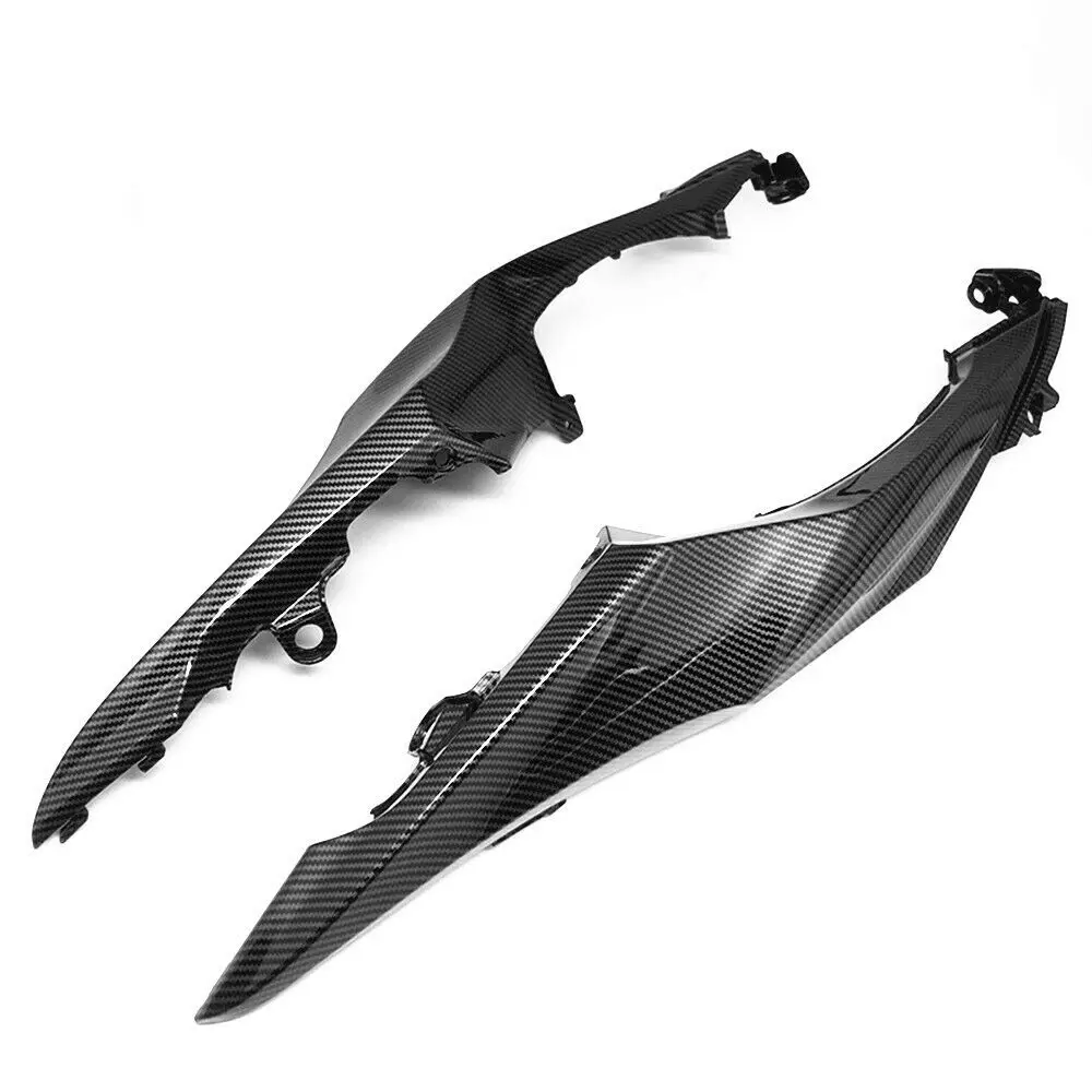

Hydro Dipped Carbon Fiber Finish Rear Side Seat Tail Fairing Cover For SUZUKI GSXR GSX-R1000 2017-2019 K17