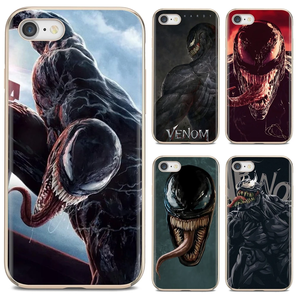 

Phone Cover Marvel Venom Super Hero For iPod Touch iPhone 10 11 12 Pro 4S 5S SE 5C 6 6S 7 8 X XR XS Plus Max 2020