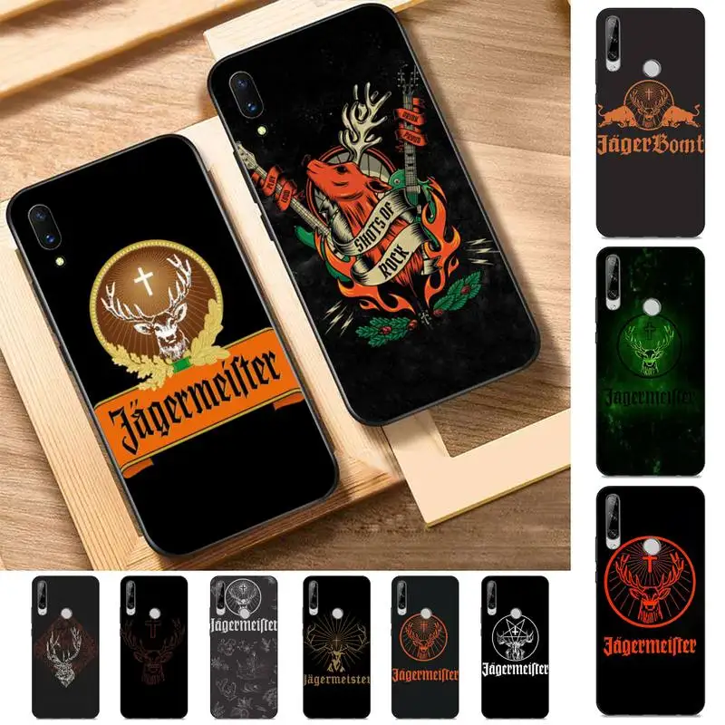 

Jagermeister logo Phone Case for Huawei Y 6 9 7 5 8s prime 2019 2018 enjoy 7 plus
